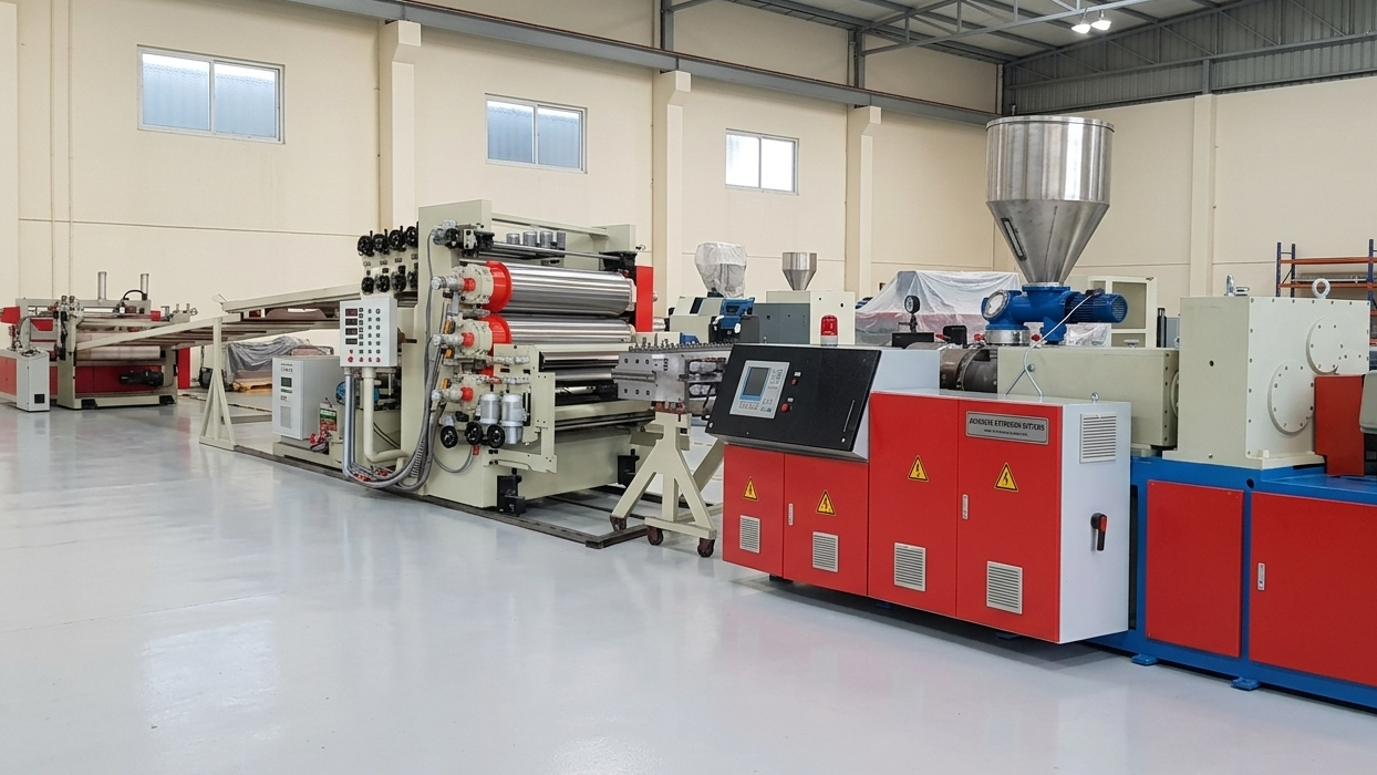 PVC Free-Foamed Board & Solid Sheet Extrusion Line