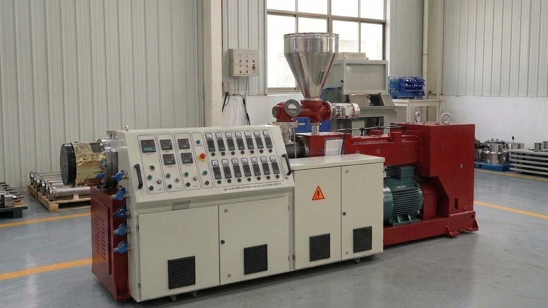 Counter-rotating Parallel Twin Screw Extruder